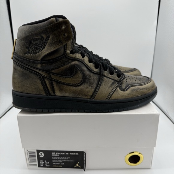 Air Jordan 1 Retro High "Wings" Size 9  AA2887-035 2017 - Picture 1 of 16